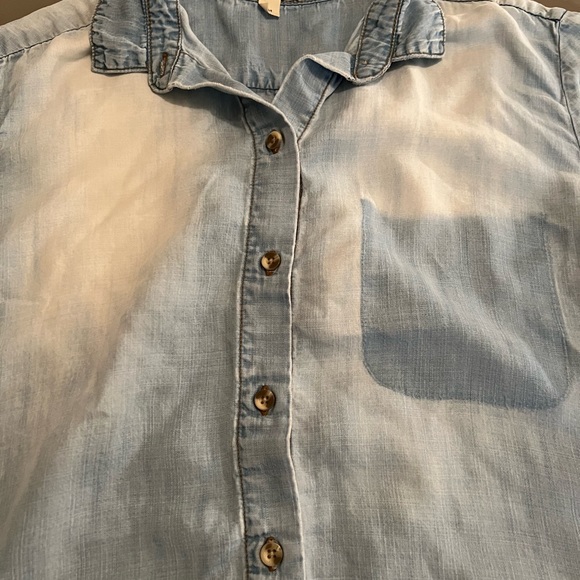 Cloth & Stone Lightweight Tencel “denim” Shirt - Picture 4 of 7